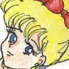 Alyssa wanted a picture of Minako as an angel because she is most like Venus and therefore Venus is her favorite.  I think I did okay on her face.  :)
