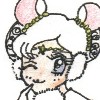 Wow, this came out REALLY kawaii!  Doesn't hurt that Iron Mouse is so darn kawaii herself...I hope Neko-chan doesn't want Iron Mouse for a snack!  Just kidding, Neko-chan!