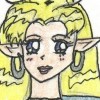 Since Jess had drawn so much for me, I decided to draw her chimerian character for her.  I don't like the way the face came out, though, I've got a sketch somewhere on looseleaf that came out much better.  I think I gave her that one, though.