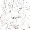 You guessed it--the more detail a picture has, the more likely I am to leave it in black and white.  It usually doesn't even make it to ink.  I'm too afraid of messing it up.