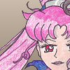 Well, let's keep trying to get that muse back, shall we?  Naruto's so popular, I just had to have Chibiusa try to emulate Sakura.