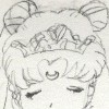 My very first ever Sailor Moon fanart!  Guh.  You know, my friend still likes this one...I think it's awful! But anyway.