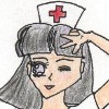 Isn't Hotaru's dream to be a nurse?  She makes a cute one.
