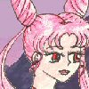 When Valerie, the wonderful girl who runs Pink Heart Kiss, said she was thinking of redoing her layout to feature a fanart, I offered to draw her whatever she liked.  She chose "Beautiful Lady Serenity in a pink gown by a lake."  Well, this is what my little mind came up with, and I think both of us were pleasantly surprised!