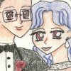 Not so happy with this pic, either, but I like it because it's more "What If" kind of art.  After all, Usagi's parents did get married at some point, after all.